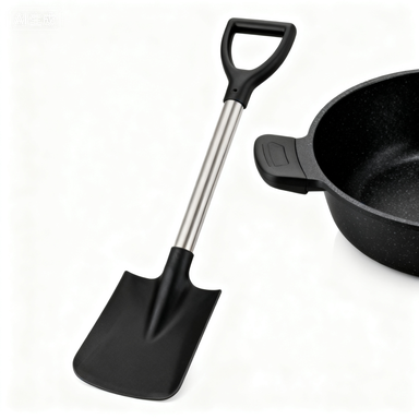 Premium Silicone Cooking Spatula - 450°F Heat Resistant - Ergonomic Handle for Easy Grip - Ideal for Non-Stick Pans & Woks